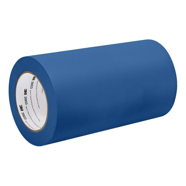 42-50-3903-BLUE 12.6 psi Tensile Strength Length 50 yd 42 Width 42 Width 3M Blue Vinyl/Rubber Adhesive Duct Tape 3903 